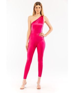 Elisabetta Franchi Polyamide Jumpsuit - Pink