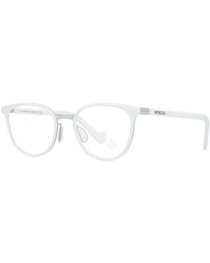 Moncler Metal & Plastic Glasses (Frames) - White
