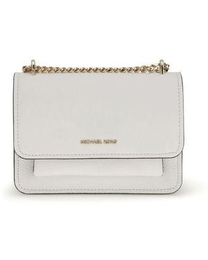 Michael Kors White Calf Leather Bos Taurus Wallet