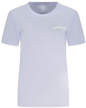 Converse Short Sleeve Crew Neck Tee - Blue