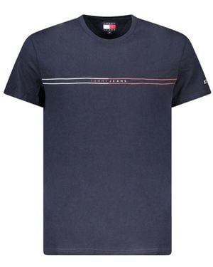 Tommy Hilfiger Cotton T-Shirt - Blue