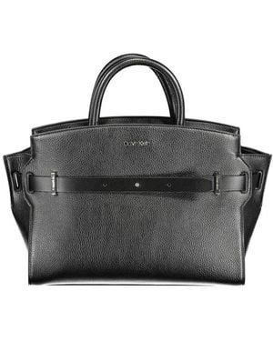 Calvin Klein Polyethylene Handbag - Black