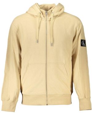 Calvin Klein Cotton Jumper - Natural