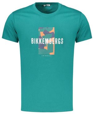 Bikkembergs Verde Cotton Men's T - Green