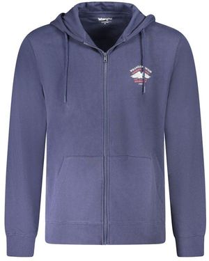 Wrangler Blue Cotton Sweater