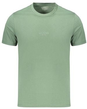 Guess Green Cotton Men's T
