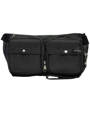 Calvin Klein Black Recycled Polyester Bag