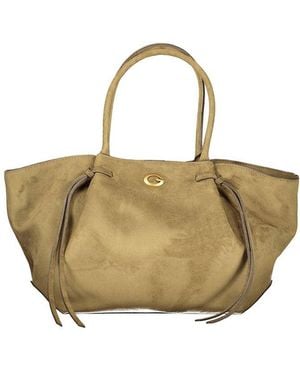 Guess Green Polyester Handbag - Metallic