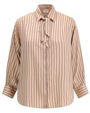 Cruna Multicolour Viscose Pattern Shirt - Natural
