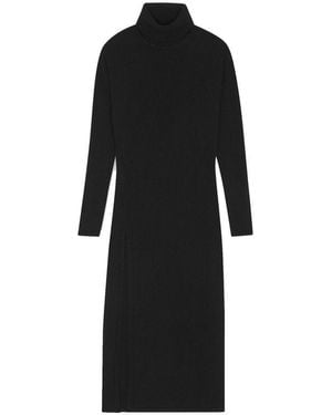 Saint Laurent Cashmere Dress - Black