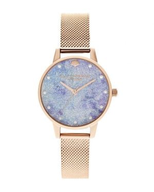 Olivia Burton Multicolor Steel Watch - Blue