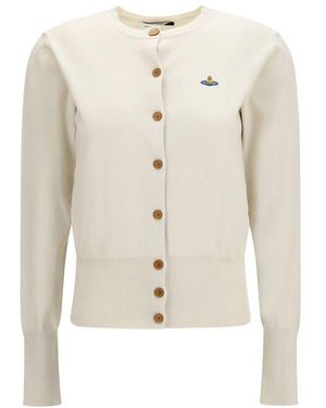 Vivienne Westwood White Cotton Cardigan