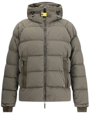Parajumpers Hooded Down Jacket - Gray