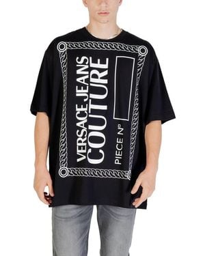 Versace Jeans Couture Black Cotton T