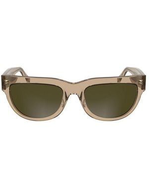 Calvin Klein Marrone Acetate Sunglasses - Green