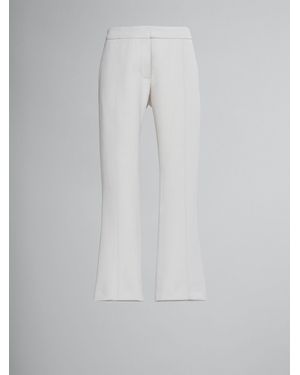 Marni White Fibres Trousers
