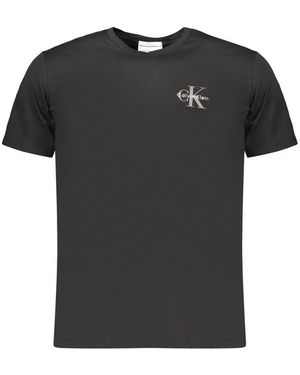 Calvin Klein Black Cotton Men's T