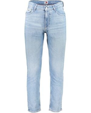 Tommy Hilfiger Light Blue Cotton Jeans & Pant