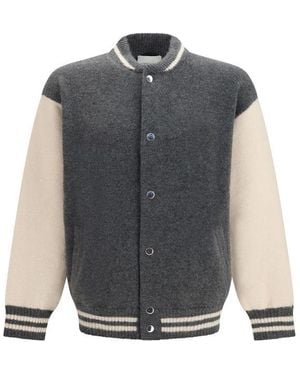 Laneus Cashmere Bomber - Grey