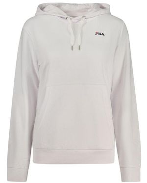 Fila White Cotton Sweatshirt - Grey