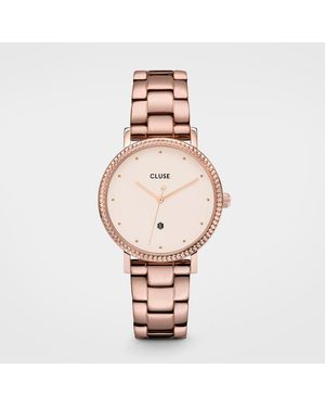 Cluse Multicolour Stainless Steel Watch - Pink