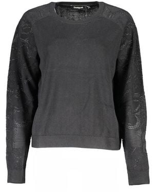 Desigual Cotton Jumper - Grey