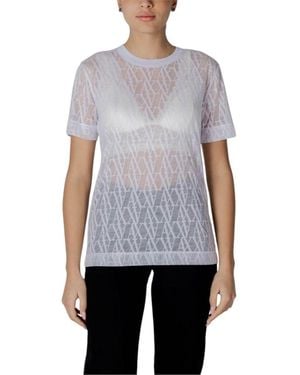ARMANI EXCHANGE Polyester T-Shirt - Blue