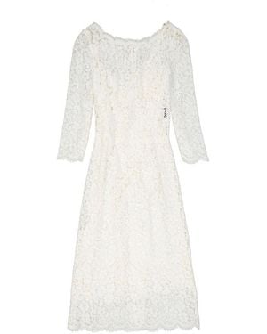 Dolce & Gabbana Lace Dress - White