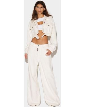 DSquared² ² Fibers Casual Pants - White
