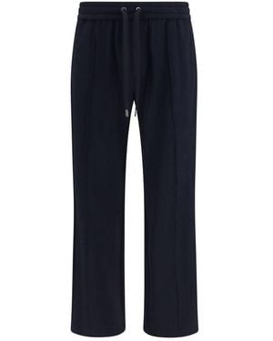 Dolce & Gabbana Blue Polyamide Athletic Trousers