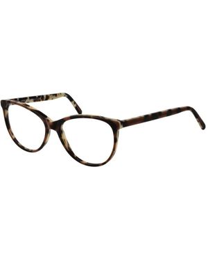 Andy Wolf Brown Acetate Glasses (frames) - Black