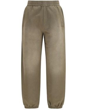 Golden Goose Cotton Joggers (Workout Pants) - Green