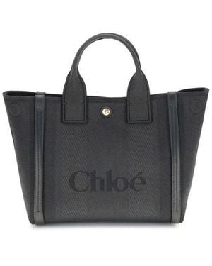 Chloé Carry Tote Bag - Black