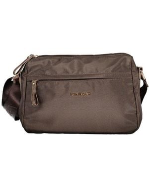 Laura Biagiotti Marrone Polyester Handbag - Brown