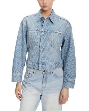 Calvin Klein Light Blue Cotton Denim Jacket