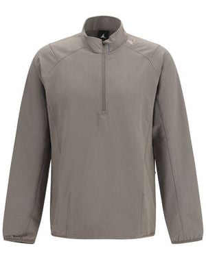 ROA Bicolor Nylon Sweatshirt - Gray