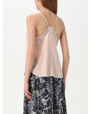 Zadig & Voltaire Multicolour Polyester Satin Top