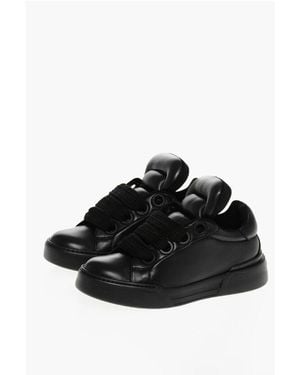 Dolce & Gabbana Low-top Chunky Skate Sneakers - Eu40/us7 - Black