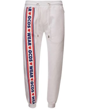 Gcds Cotton Jeans & Pant - Red