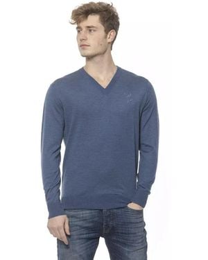 Billionaire Italian Couture Cashmere Jumper - Blue