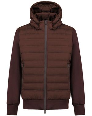 People Of Shibuya Polyester Jacket - Brown