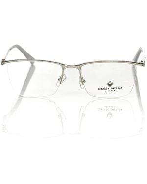 Frankie Morello Silver Metallic Men Frame