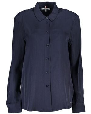 Tommy Hilfiger Viscose Shirt - Blue