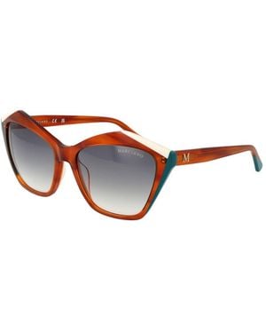 MARCIANO BY GUESS Copper Acetate Sunglasses - Brown
