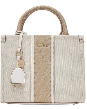 Liu Jo Cotton Handbag - White