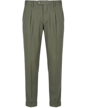 Baldinini Green Viscose Men Trousers