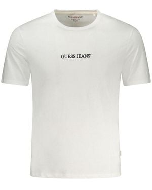 Guess White Cotton T