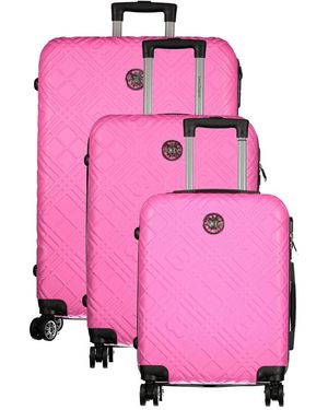 Laura Biagiotti Rosa Poliuretano Travel Bag - Pink