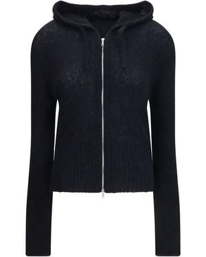 Our Legacy Black Alpaca Vicugna Pacos Sweatshirt - Blue