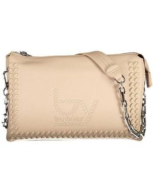 Byblos Beige Polyurethane Handbag - Natural